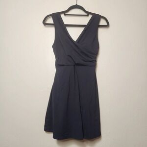 Land's End Modest Swimsuit Black Dress Women's Size 6